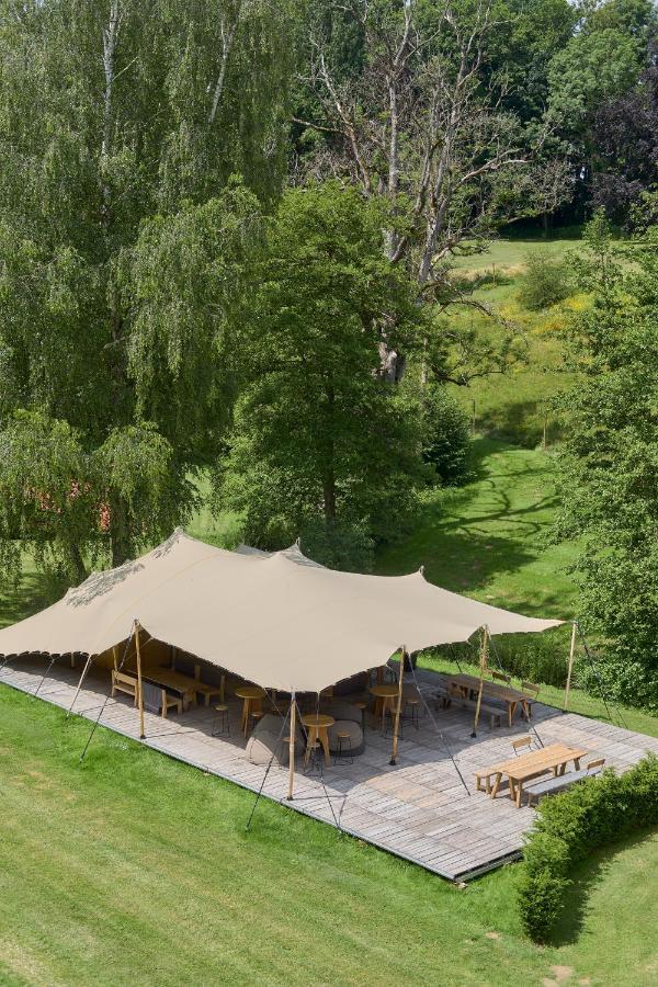 Glamping Chateau De La Chapelle Anthisnes Exteriör bild